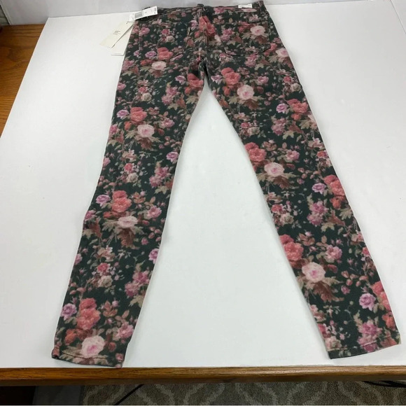 Hudson Womens 25 Midrise Nico Super Skinny Ankle Floral Jeans NWT MSRP $229 - Picture 8 of 9